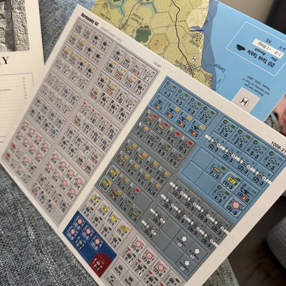 Normandy '44 (opened, unpunched) GMT Games - Picture 14 of 14